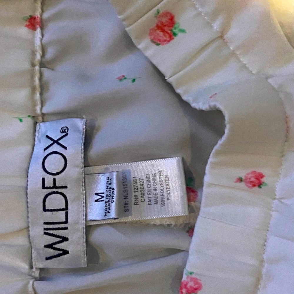 Wild fox rose pajama pants